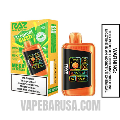 Tropical RAZ LTX 25K Gush Edition Vape with Package Box