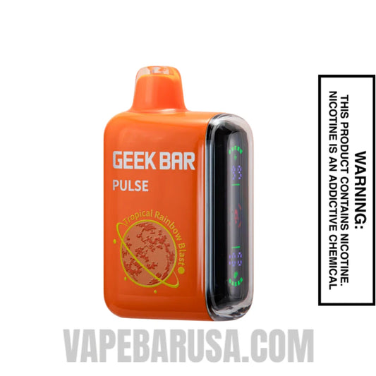 Tropical Rainbow Blast Geek Bar Pulse Disposable Vape