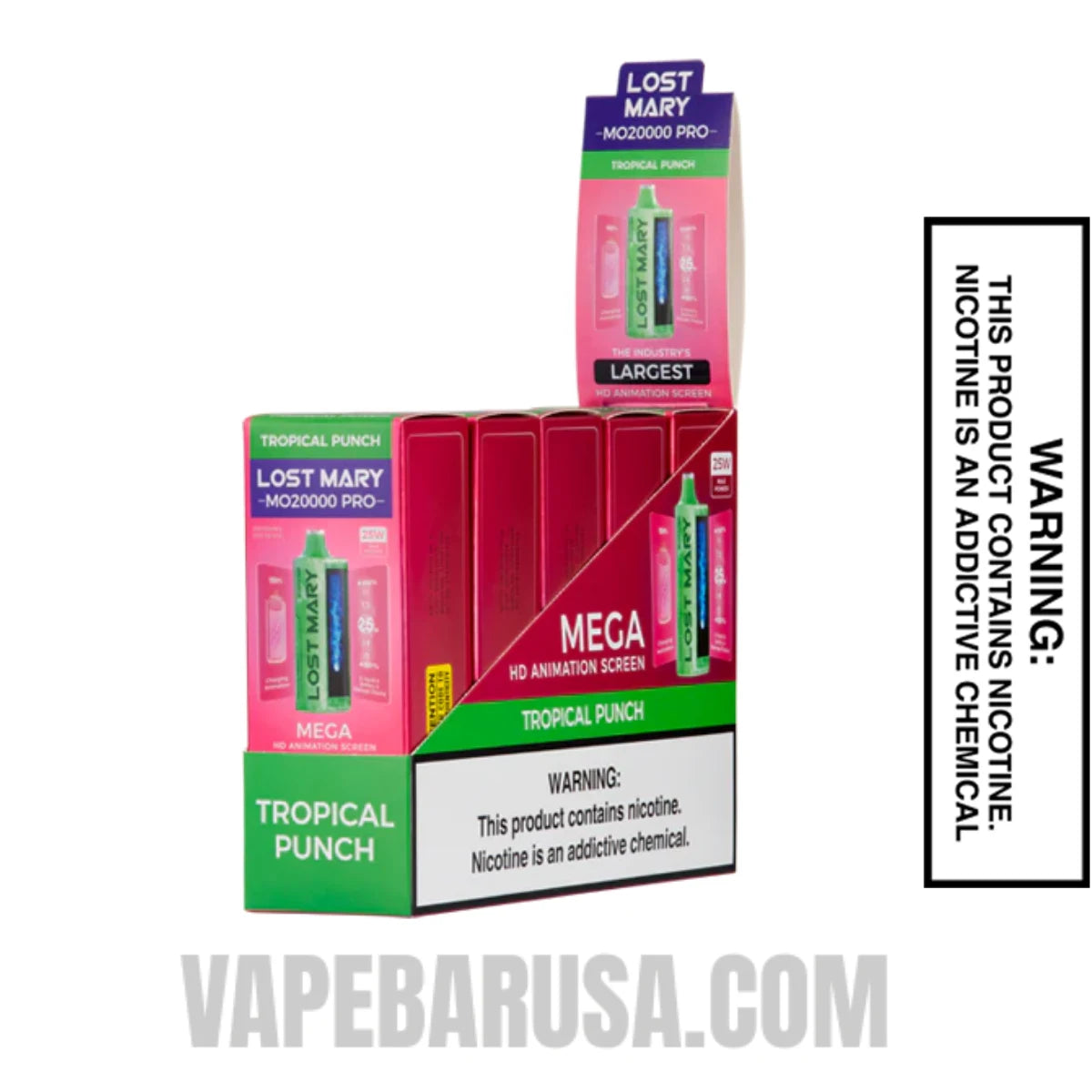 Tropical Punch Lost Mary MO20000 Disposable Vape With bundle Box