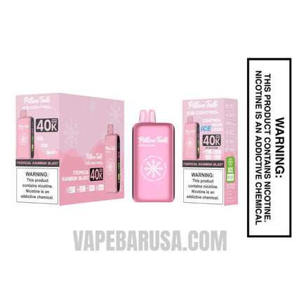 Tropical Rainbow Blast Pillow Talk IC40000 Disposable Vape With Bundle Pack