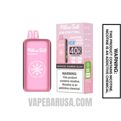 Tropical Rainbow Blast Pillow Talk IC40000 Disposable Vape With Package Box