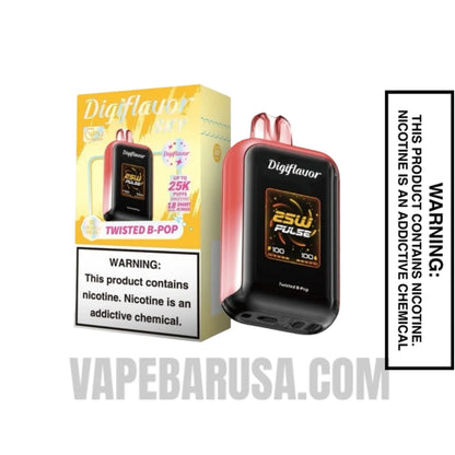 Twisted B Pop Digiflavor Sky 25K Vape With Package Box