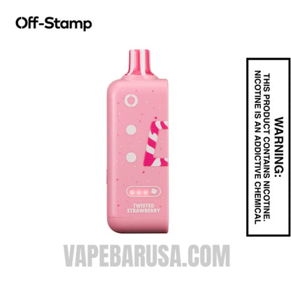 Twisted Strawberry Off Stamp Sweet Cube Disposable Vape