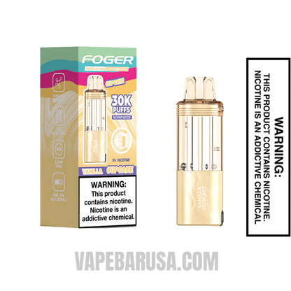 Vanilla Cupcake Foger Switch Pro 30K Disposable Pod With Package Box