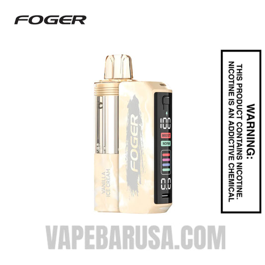 Vanilla Ice Cream Foger Switch Pro 30K Disposable Vape Kit