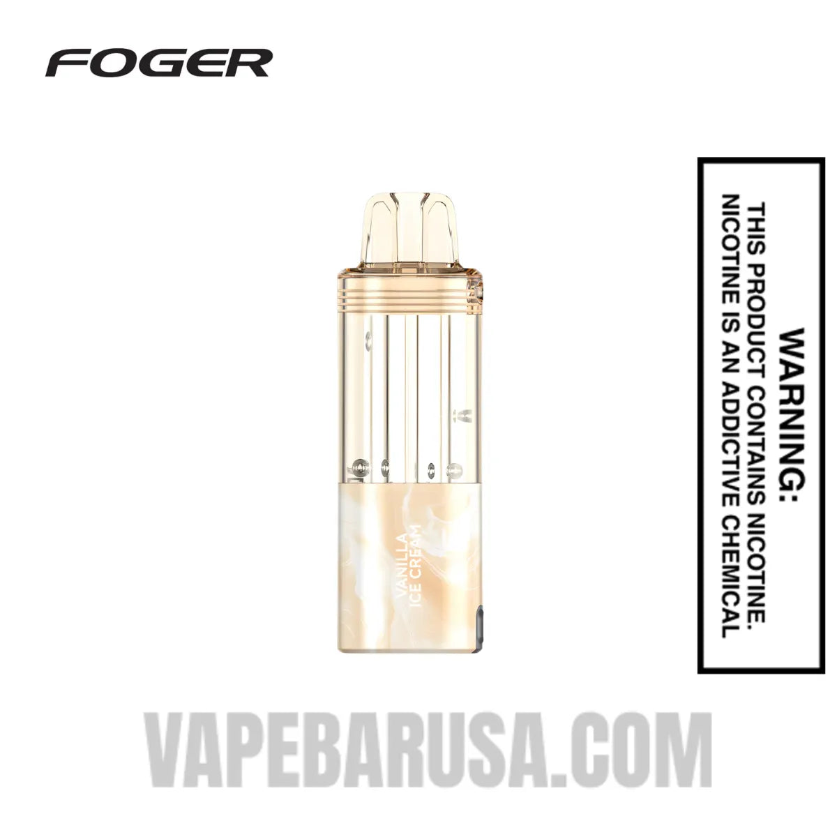 Vanilla Ice Cream Foger Switch Pro 30K Disposable Vape Pod