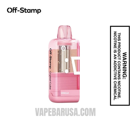 Vanilla Off Stamp X Cube Crystal Cube 35K Vape Pod