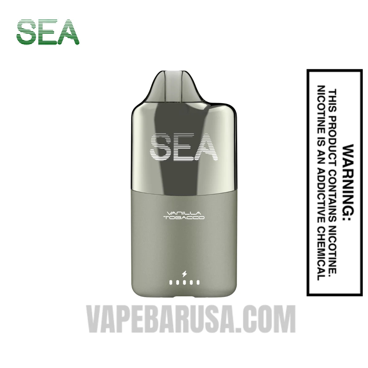 Vanilla Tobacco SEA XS 15000 Puffs Disposable Vape