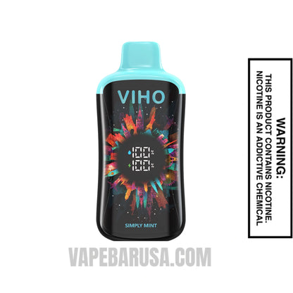 Simply Mint VIHO Supercharge Pro 20K Disposable Vape