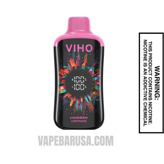 Strawberry Lemonade VIHO Supercharge Pro Disposable Vape
