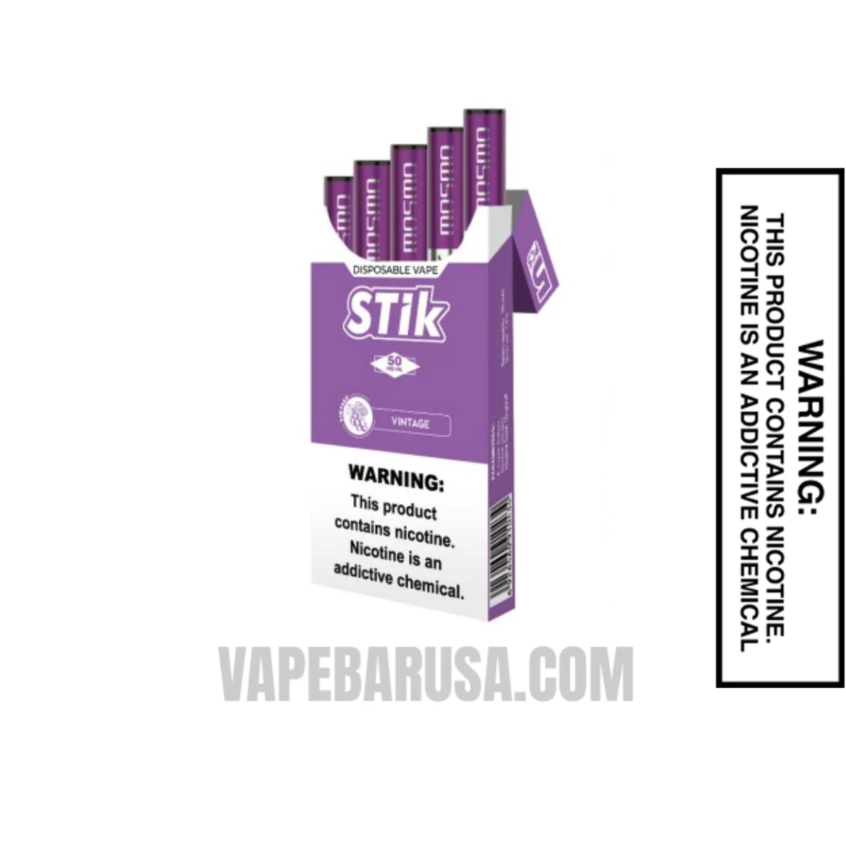 Vintage MOSMO Stik Disposable with Package Box