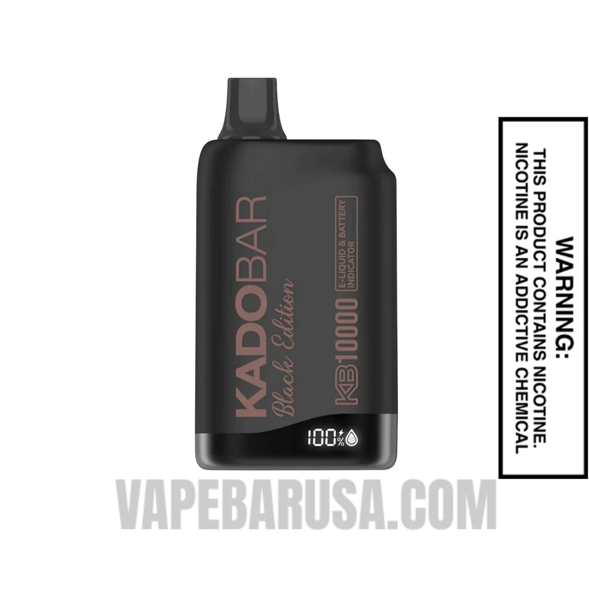 Virginia Tobacco Kado Bar Black Edition Disposable Vape