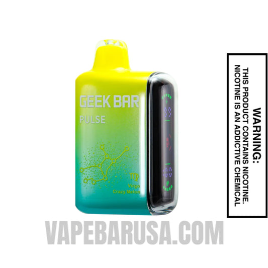 Virgo Crazy Melon Geek Bar Pulse Vape