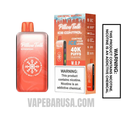 W.O.P Pillow Talk IC40000 Crystal Edition Vape with Vape Box