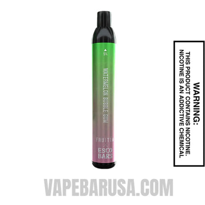 Watermelon Bubblegum Esco Bar 2500 Puffs Disposable Vape