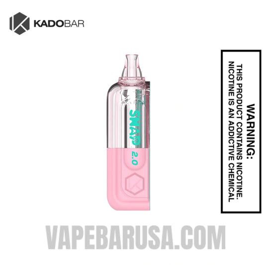 Watermelon Bubblegum Kado Bar Snap 2.0 35K Disposable Vape Pod