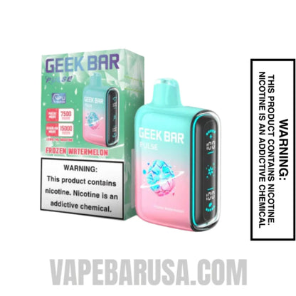 Watermelon Geek Bar Pulse Frozen Edition Vape with Package Box