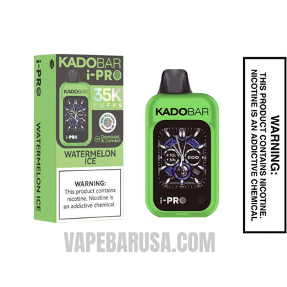 Watermelon Ice Kado Bar i-Pro 35K Disposable Vape With Package Box