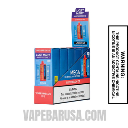 Watermelon Ice Lost Mary MO20000 Pro Vape With bundle Box