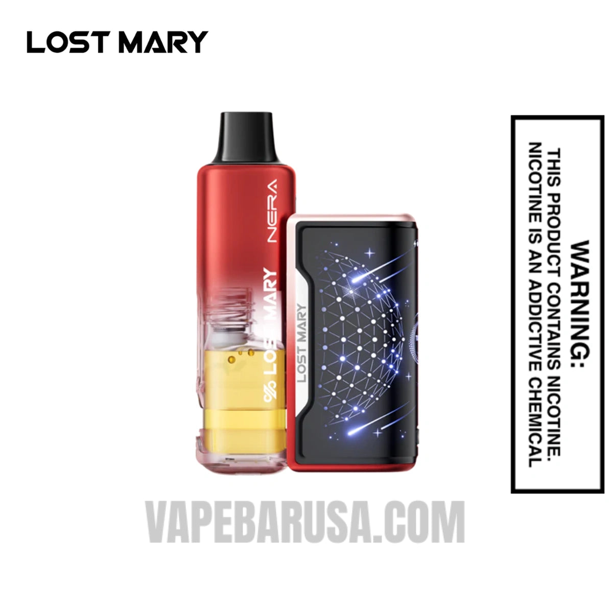 Watermelon Ice Lost Mary Nera Fullview 70K Disposable Kit