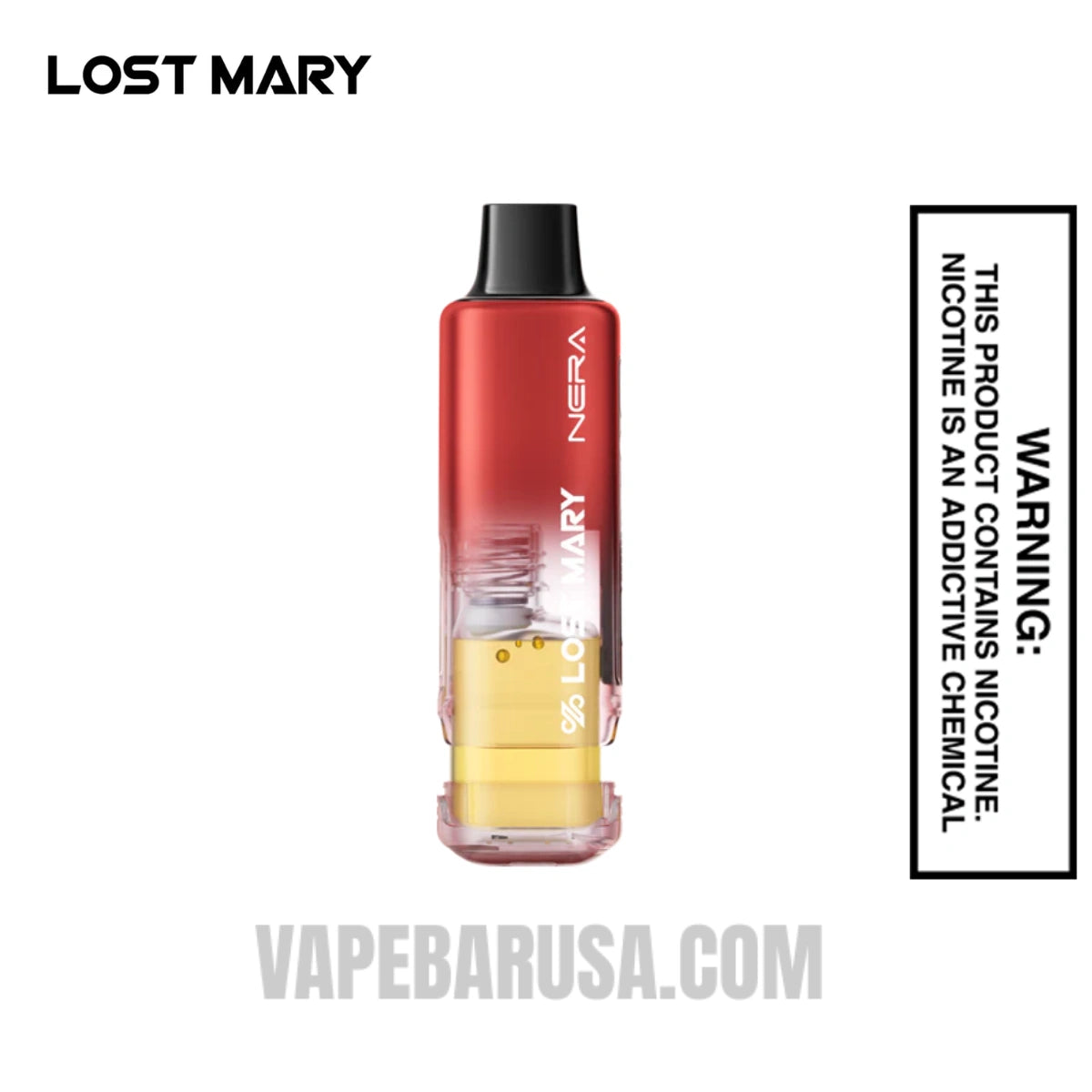 Watermelon Ice Lost Mary Nera Fullview 70K Disposable Pod