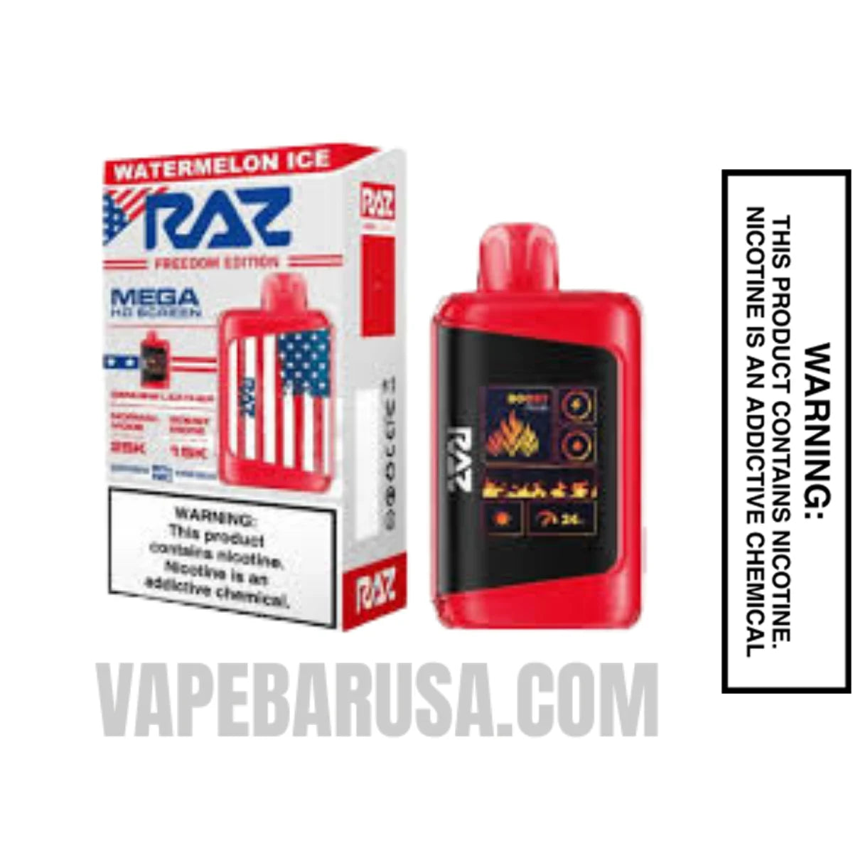 Watermelon Ice RAZ DC25000 Freedom Edition With Package Box