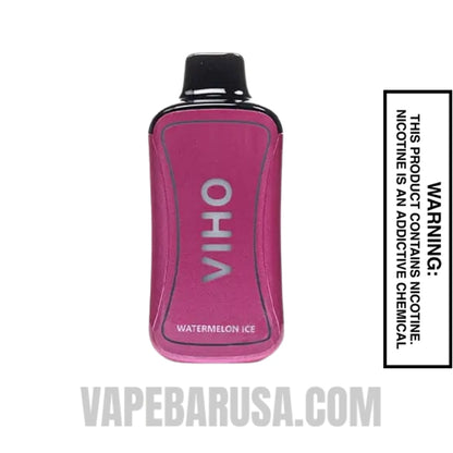 Watermelon Ice VIHO Supercharge Zero nicotine Disposable Vape