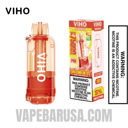 Watermelon Icy VIHO Shadow 75K Vape Pod With Package Box