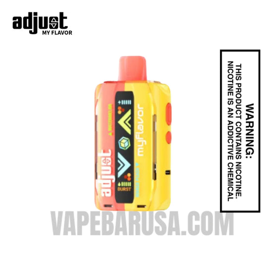 Watermelon Mango Peach Adjust MyFlavor 40K Disposable Vape