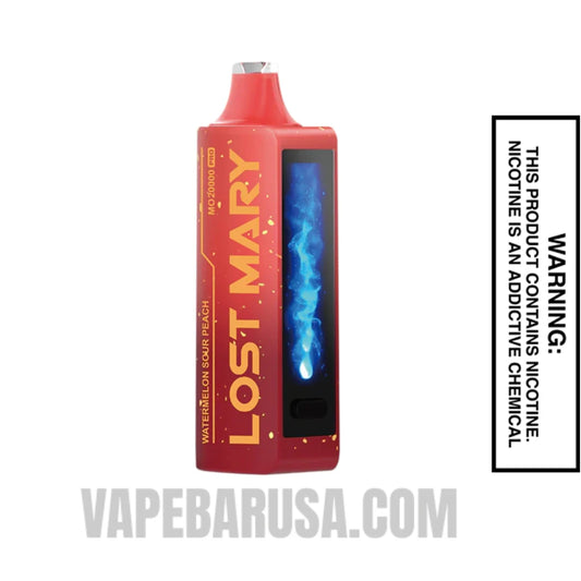 Watermelon Sour Peach Lost Mary MO20000 Disposable Vape