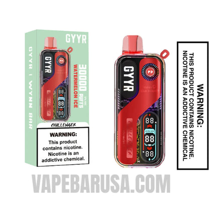 Watermelon Ice GYYR X Wynn Bar Challenger 30K Vape with Package Box