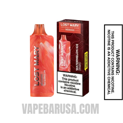 Watermelon Ice Lost Mary MO5000 Disposable Vape With Package Box 