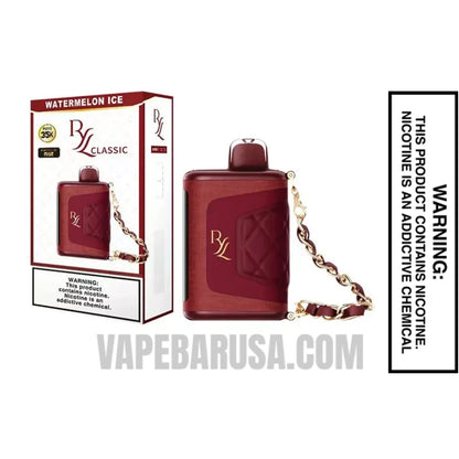 Watermelon Ice RAZ RYL Disposable Vape With Package Box