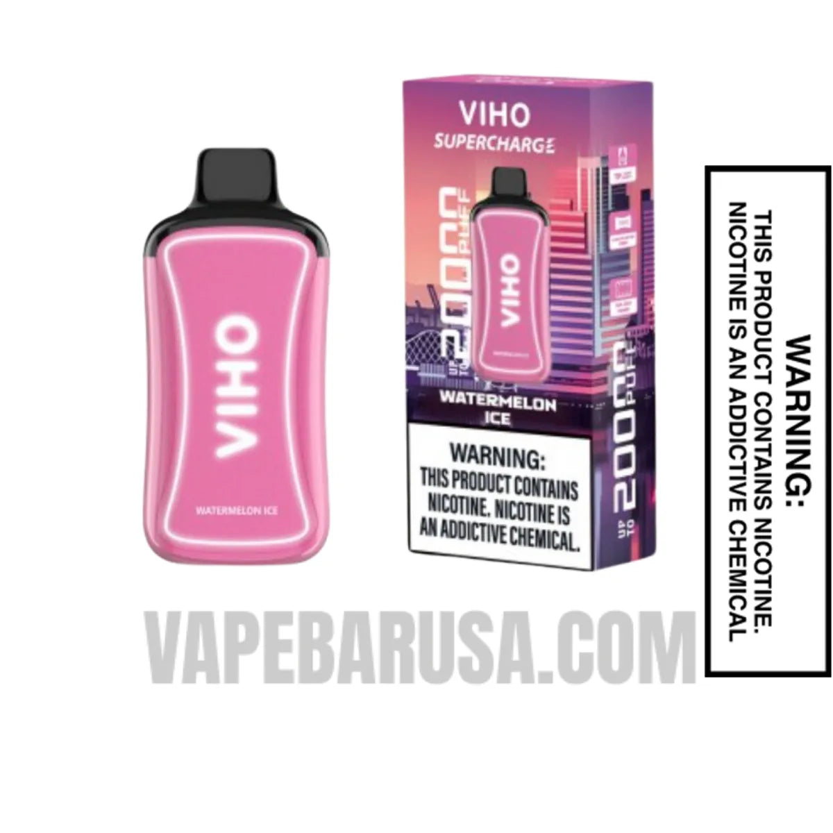 Blueberry Ice VIHO Supercharge 20000 Puffs Vape With Package Box
