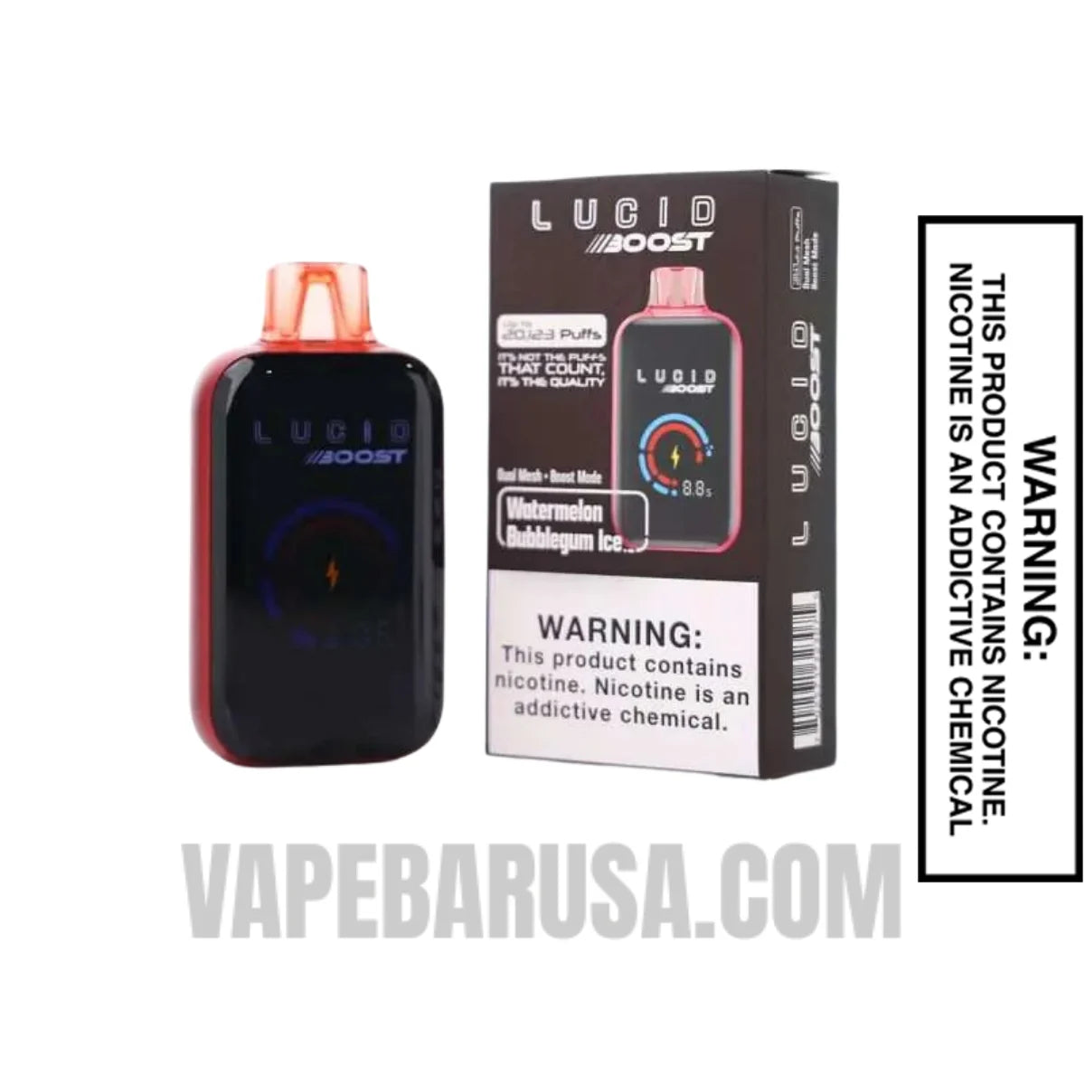 Watermelonbbi Lucid Boost 20123 Disposable Vape With Package Box
