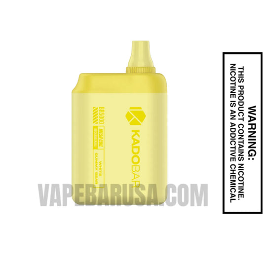 White Gummy Bear Kado Bar BR5000 Disposable Vape