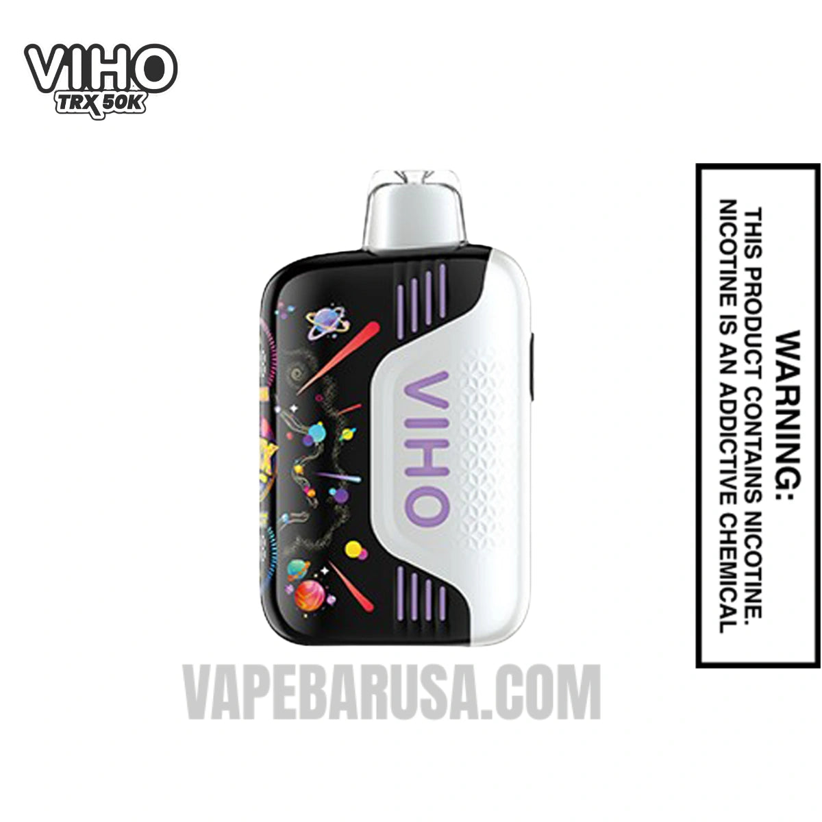 White Gummy Ice VIHO TRX 50K Disposable Vape