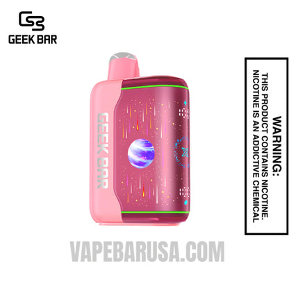 White Peach Raspberry Geek Bar Pulse X2 Disposable Vape