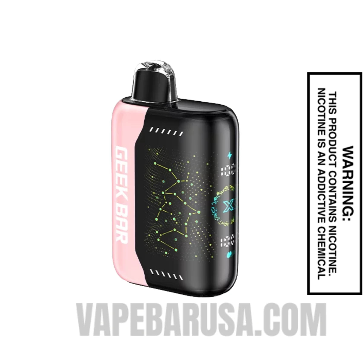 White Peach Raspberry Geek Bar Pulse X 25K Vape