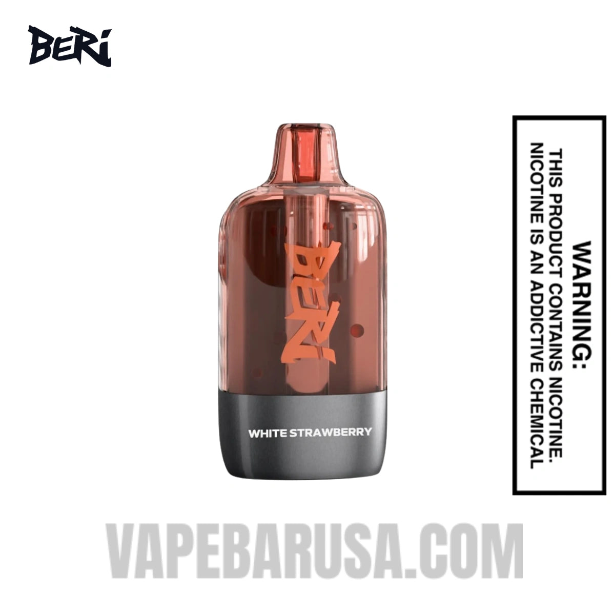 White Strawberry Beri Cliq 50K Disposable Vape Pod