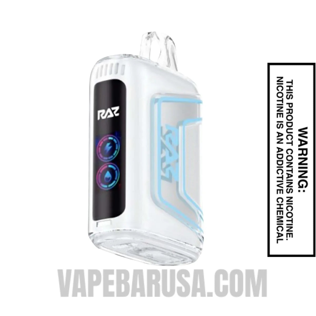 White Yummy Grape RAZ TN9000 Disposable Vape
