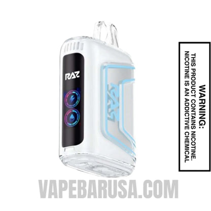 White Yummy Grape RAZ TN9000 Disposable Vape