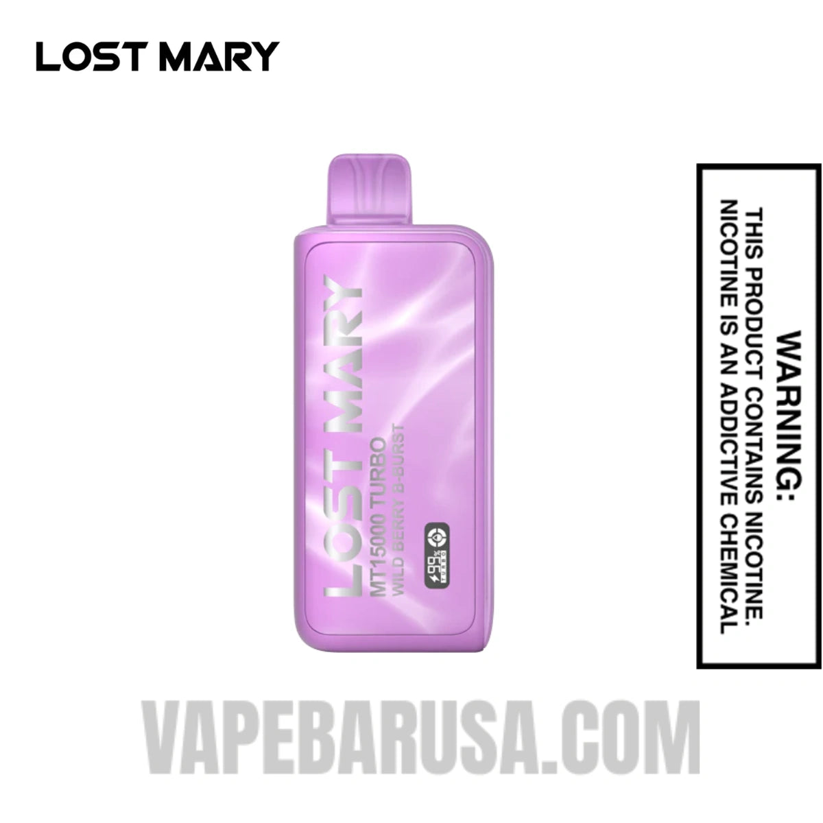 Wild Berry B-Burst Lost Mary MT15000 Turbo Disposable Vape 