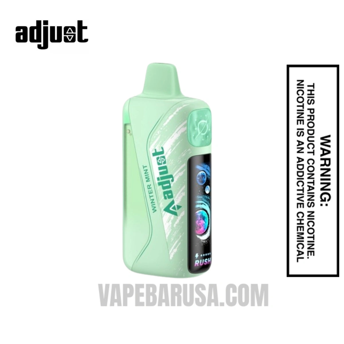 Winter Mint Adjust MyRusher 40K Disposable Vape