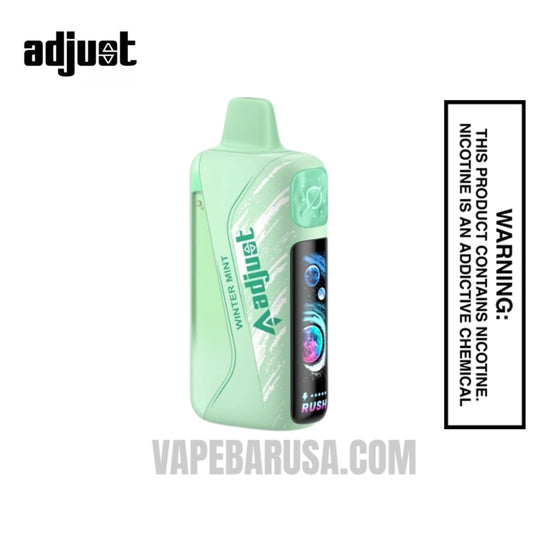 Winter Mint Adjust MyRusher 40K Disposable Vape