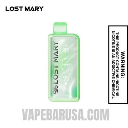 Winter Mint Lost Mary MT35000 Disposable Vape - 0% Nic