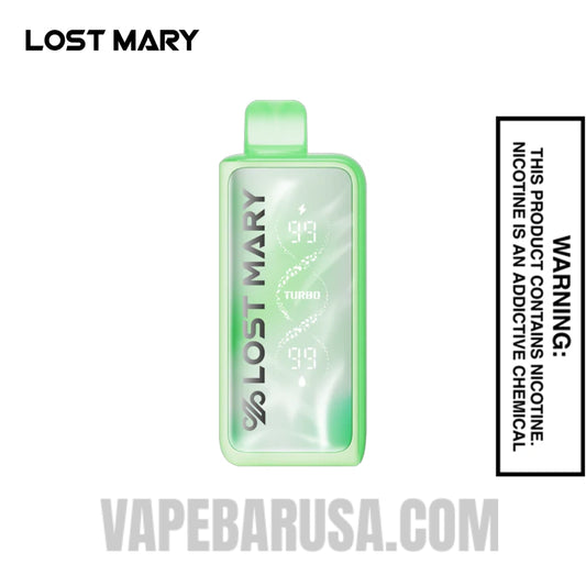 Winter Mint Lost Mary MT35000 Disposable Vape - 0% Nic
