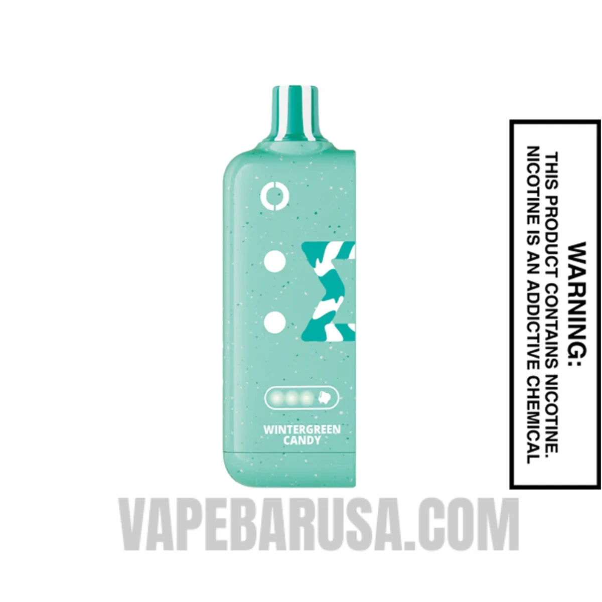 Wintergreen Candy Off Stamp Sweet Cube 25K Disposable Pod