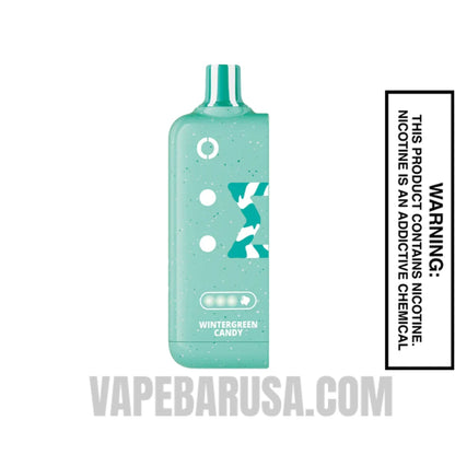 Wintergreen Candy Off Stamp Sweet Cube 25K Disposable Pod