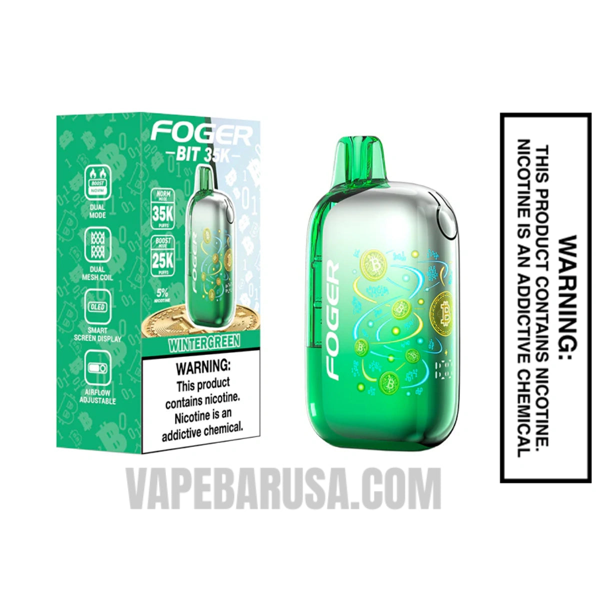 Winter Mint Lost Mary MT35000 Disposable Vape With Package Box